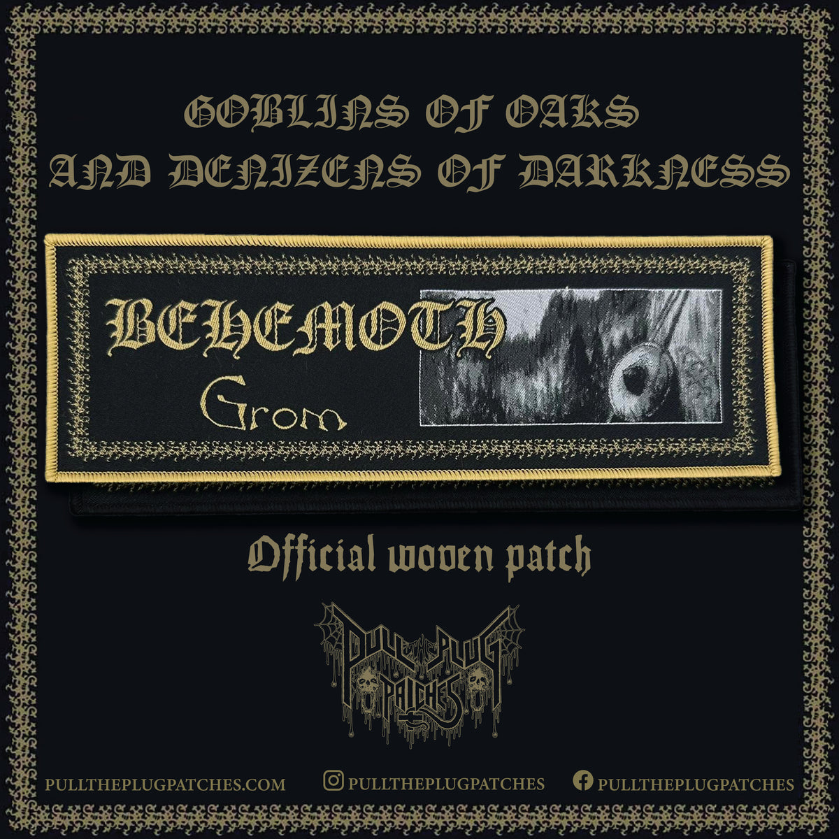Behemoth - Grom - Strip Patch