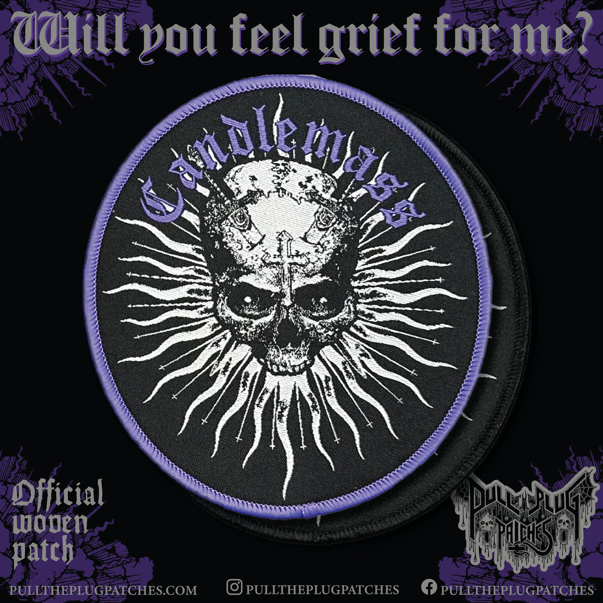 Candlemass - Sweet Evil Sun - Patch