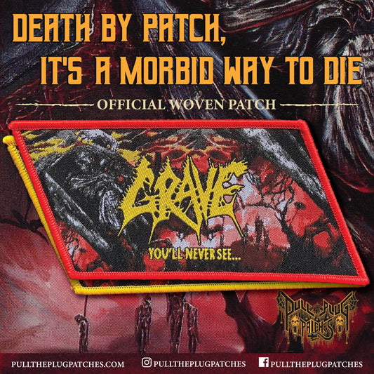 Grave - You'll Never See... - Patch