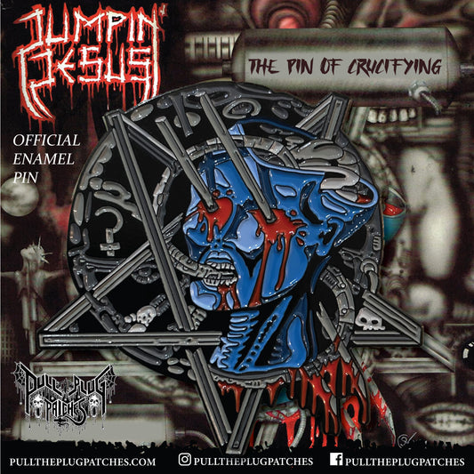 Jumpin' Jesus - The Art Of Crucifying - Enamel Pin