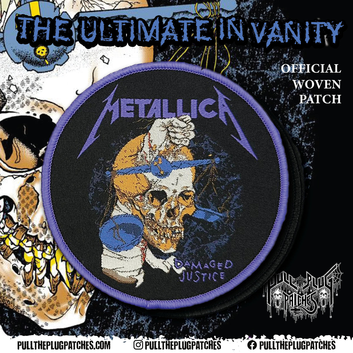 Metallica - Damaged Justice - Patch