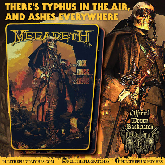 Megadeth - The Sick, the Dying... and the Dead! - Backpatch