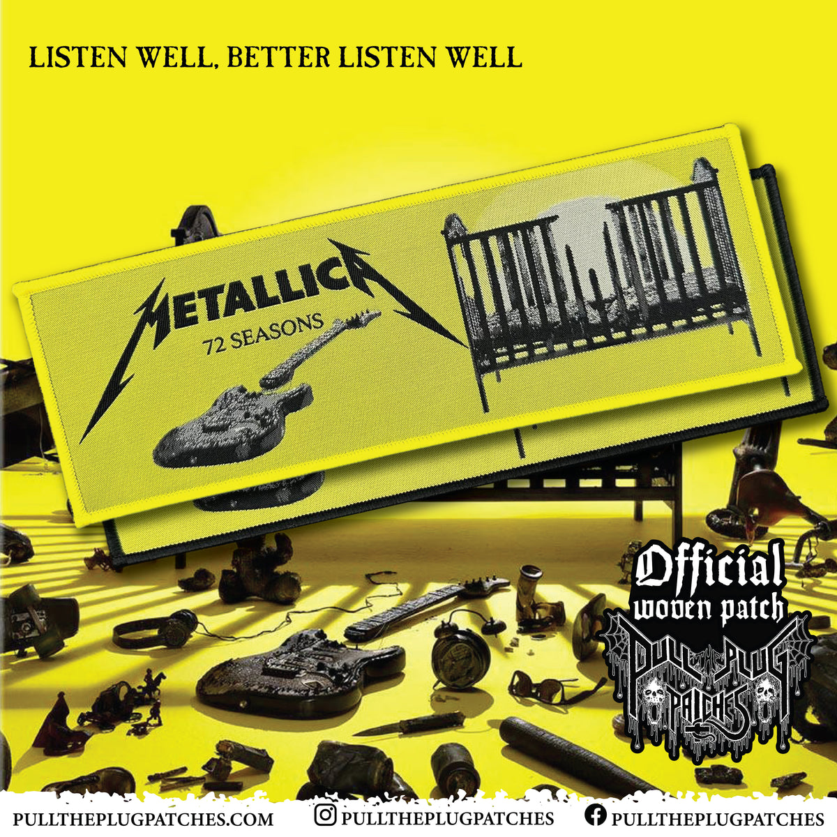 Metallica - 72 Seasons - Strip Patch