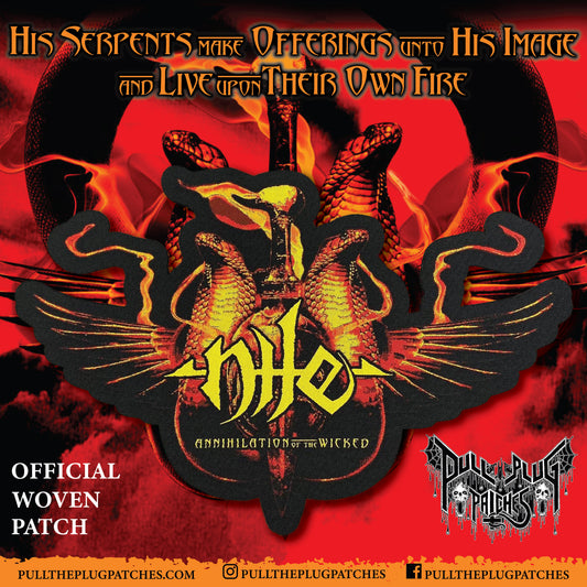 Nile - Annihilation of The Wicked - Oversize Patch