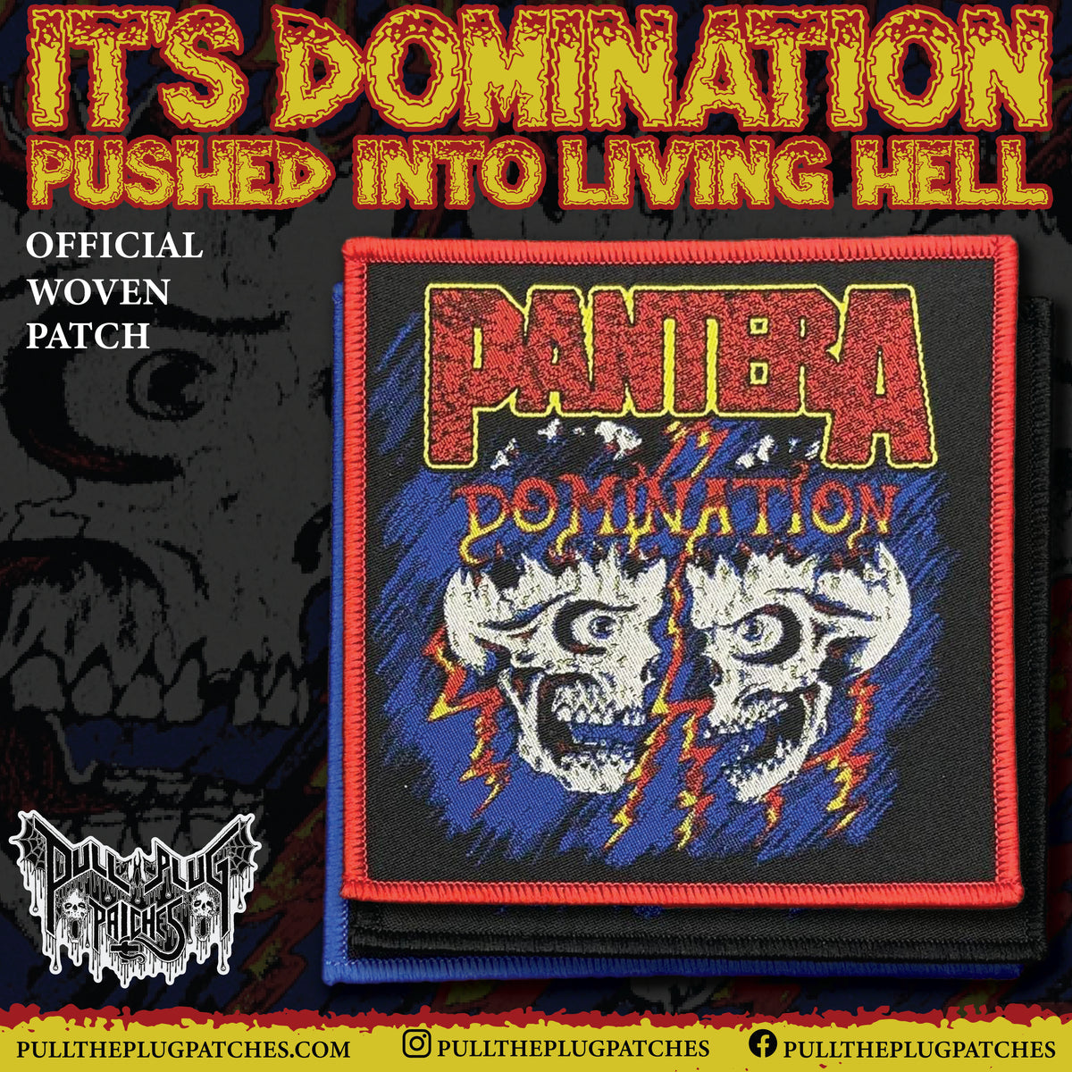 Pantera - Domination - Patch