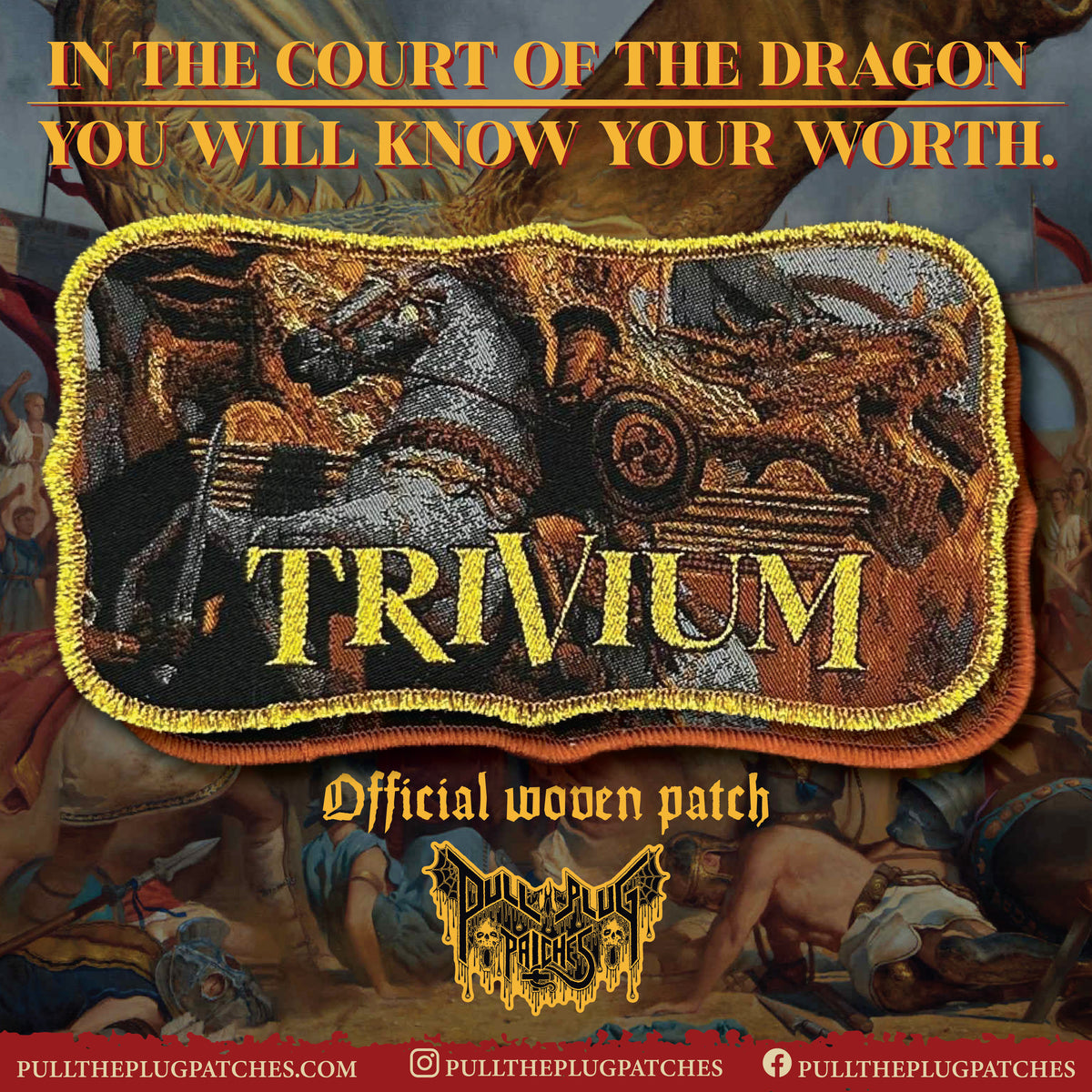 Trivium - In The Court Of The Dragon - Patch