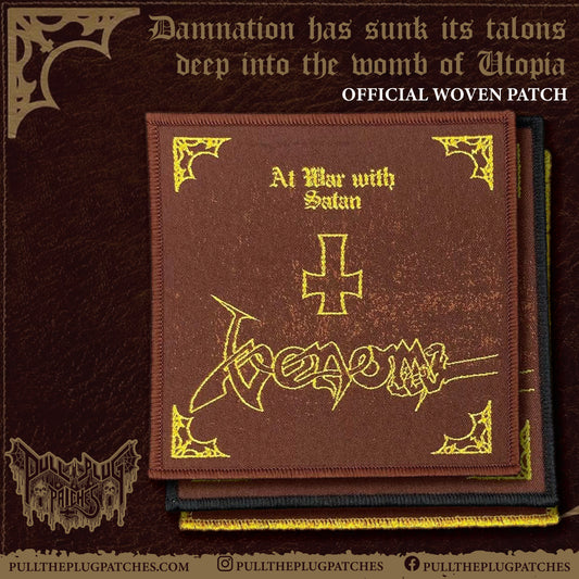 Venom - At War With Satan - Square Patch